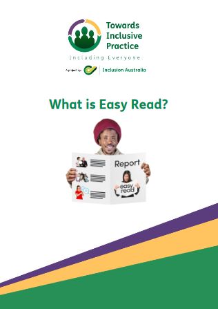 Front page of Easy Read factsheet